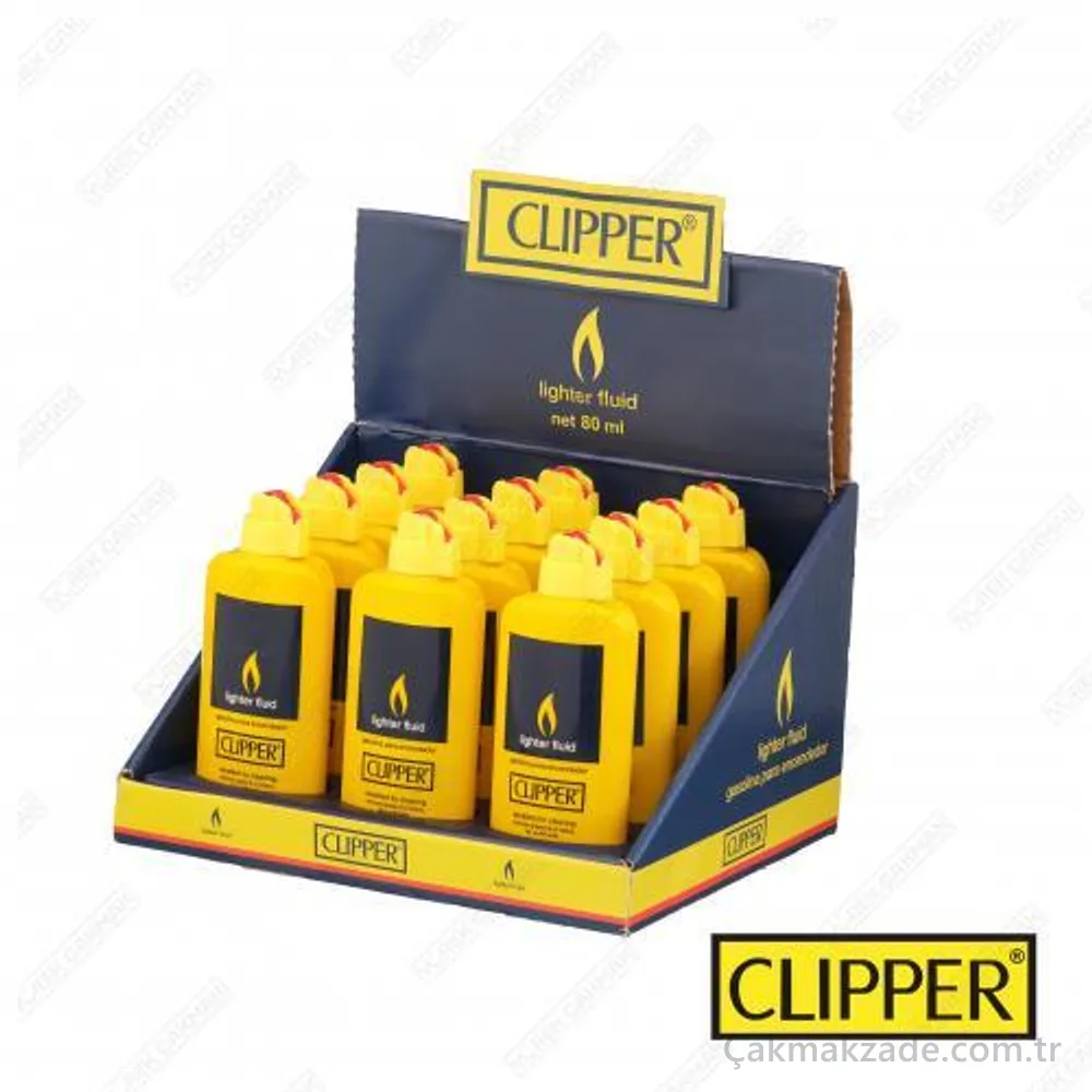 Clipper Benzin 80 ml — toptan çakmak