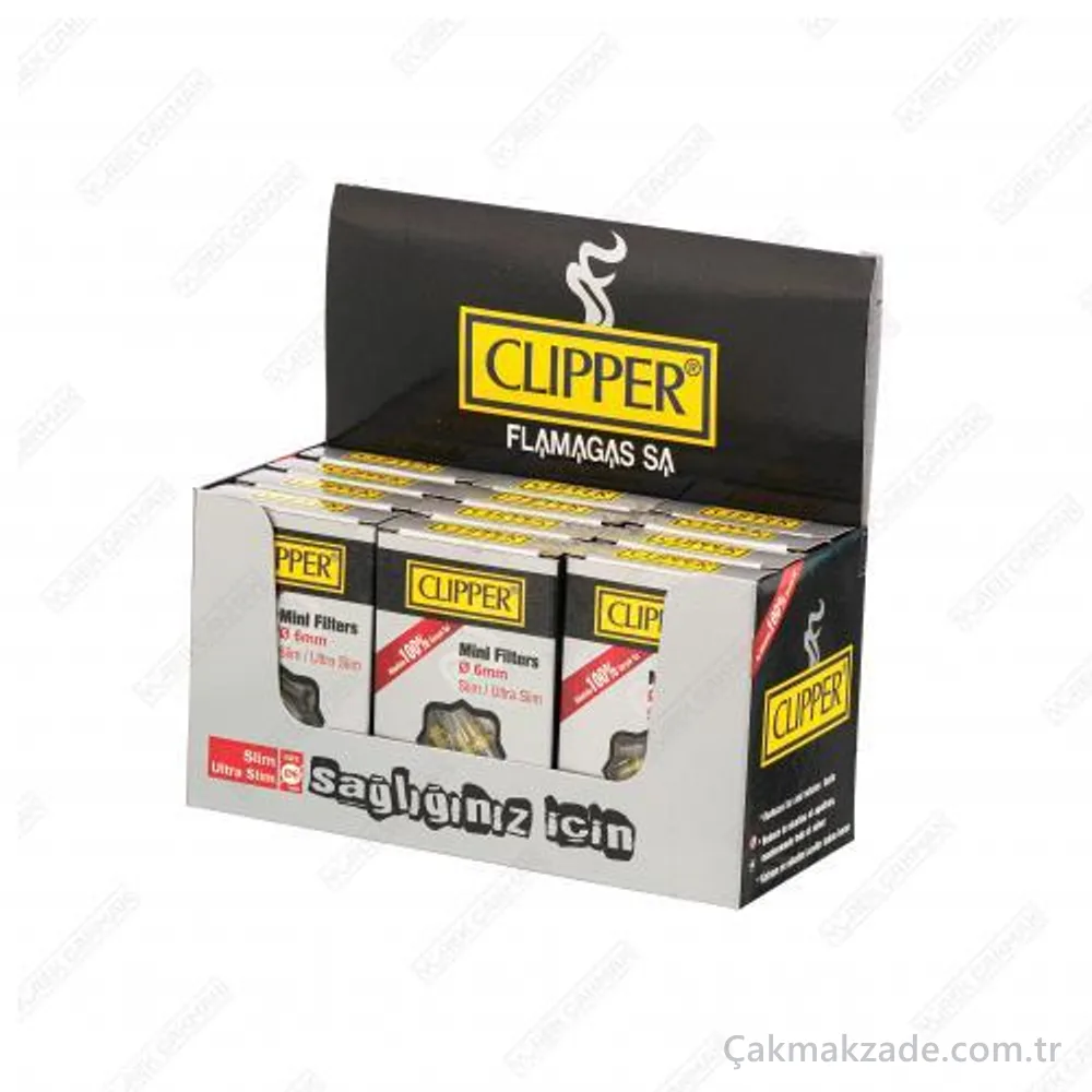Clipper Slim Filtre 6 mm — toptan çakmak