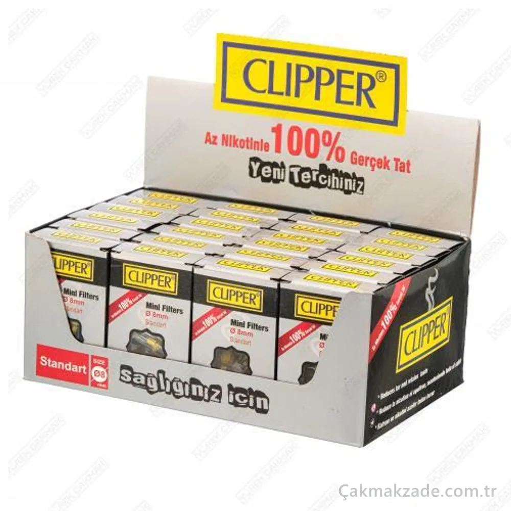 Clipper Standart Filtre 8 mm — toptan çakmak